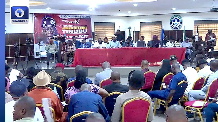 Rivers ALGON Endorses Tinubu Ahead Of 2027