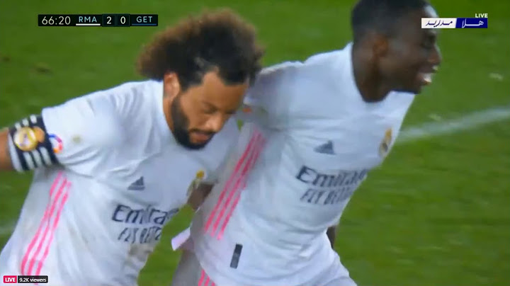Ferland Mendy goal vs Getafe - Real Madrid 2-0 Getafe | LaLiga 09/02/2021