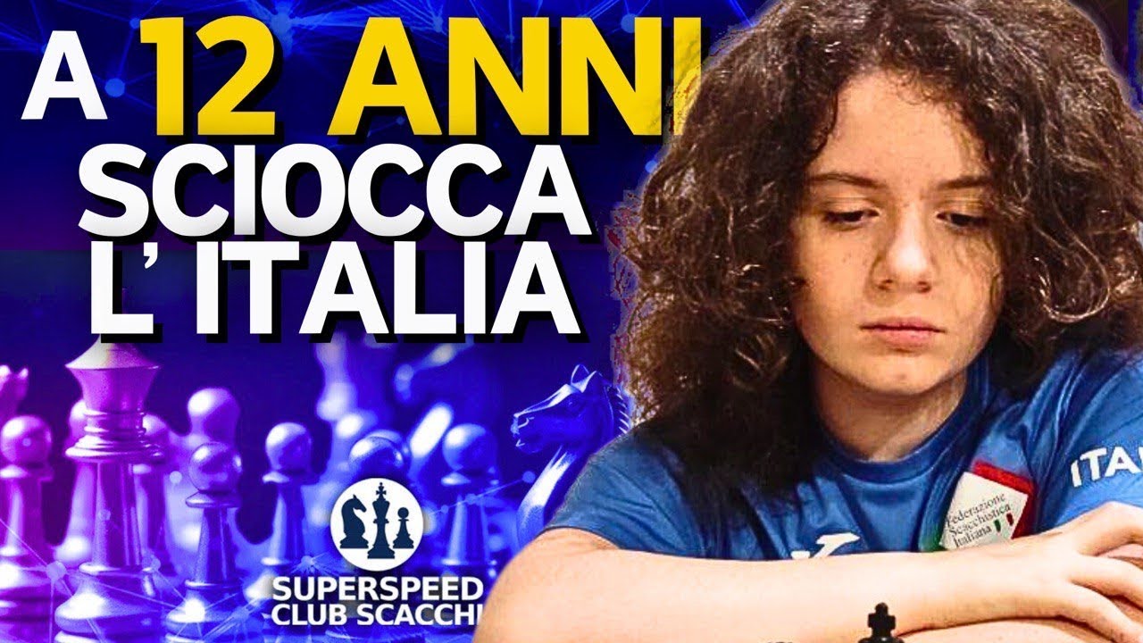 A 12 Anni DISTRUGGE Grande Maestro con 100% di Precisione e Sciocca l' ITALIA