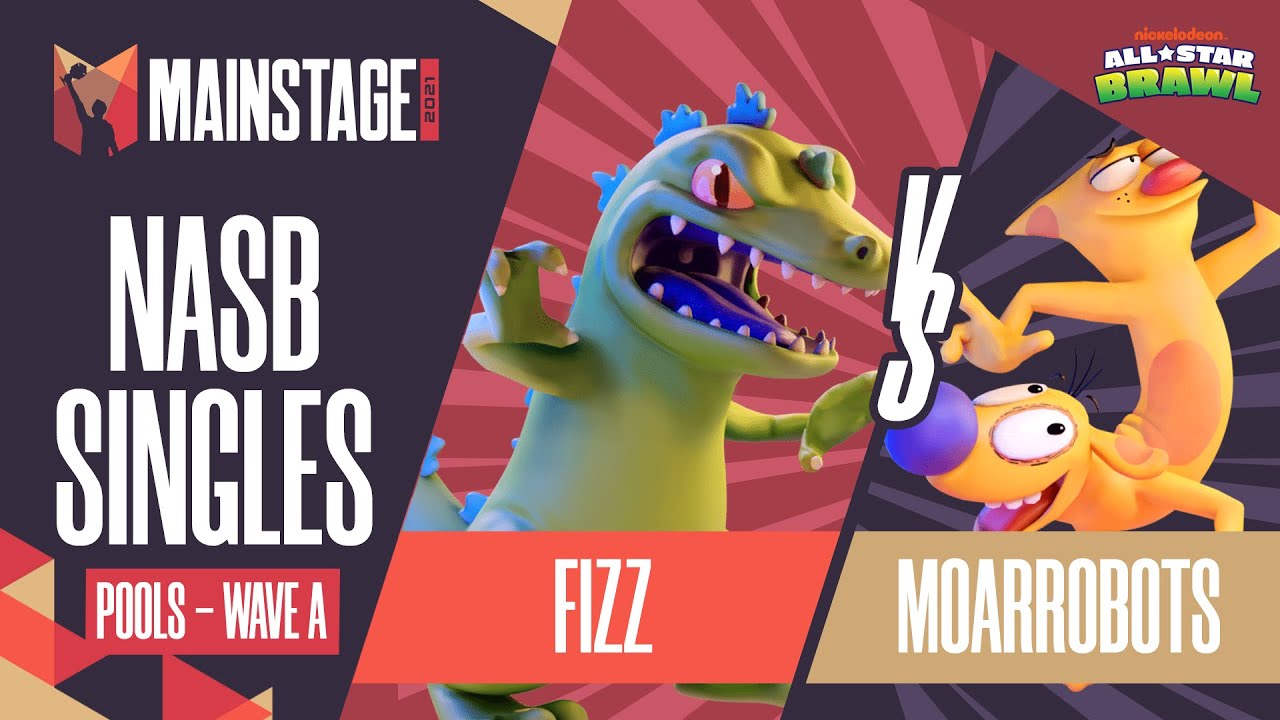 Fizz vs MoarRobots Nick AllStar Brawl Pools Wave A Mainstage 2021
