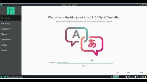 Manjaro Oem first boot  by ubuntushop.eu