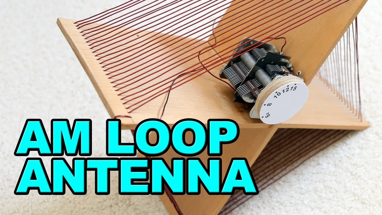 AM Loop Antenna - Very Effective - DIY - YouTube