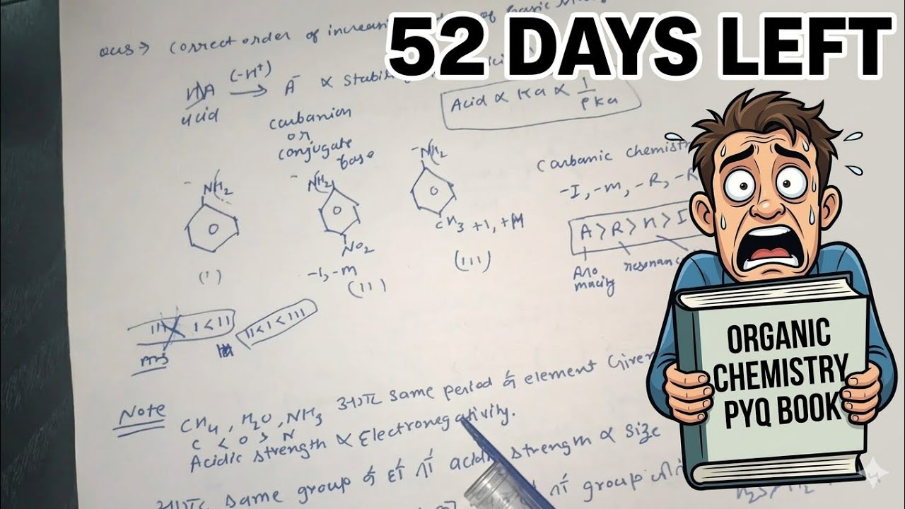 Trying to Survive Organic Chemistry for NEET #neet2026 #selfstudy  #studyvlog 