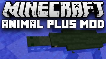 Minecraft 1.10.2 Animal Plus Mod (BUTTERFLIES, NETS, NEW ARMOR, AND MORE ANIMALS) Showcase