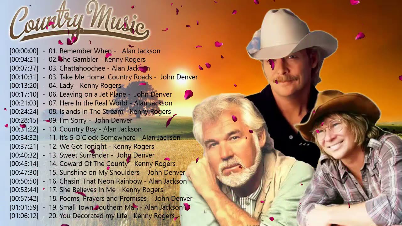 The Best Of Country Songs Of All Time   Top 100 Greatest Old Country Music Collection