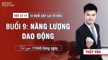 [Vật Lí 11] - Học lại từ đầu - Chương 1 - Buổi 9: Năng lượng dao động
