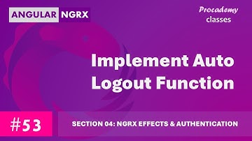 #53 Automatisch uitloggen implementeren na het verlopen van de toegangstoken | Statusbeheer in An...