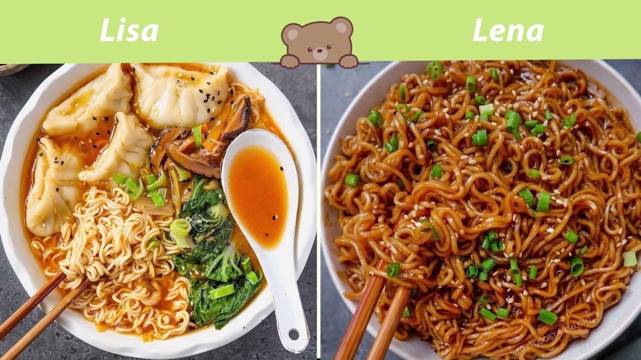 Lisa or Lena - Yummy Korean Food Edition 🤤😋 (Spicy X Desserts) @CloudyChaos_Muana