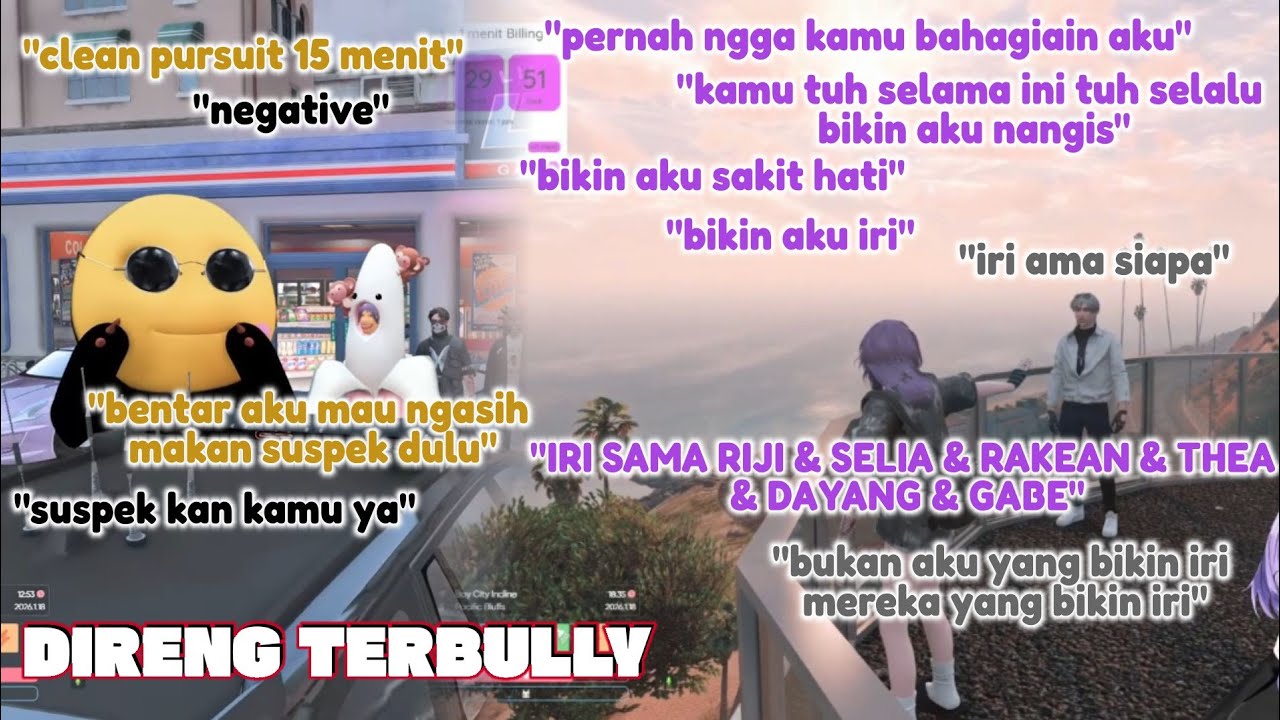 MOMEN LUCU RAMPOK BARENG DIRENG