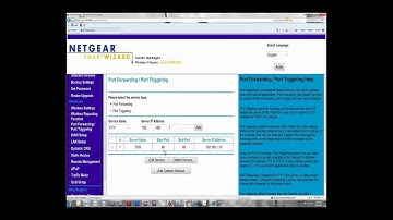 NETGEAR Port Forwarding