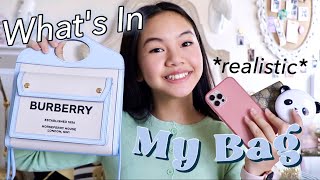 WHAT'S IN MY BAG? ✨ (BRAND NEW Burberry Pocket Bag!)