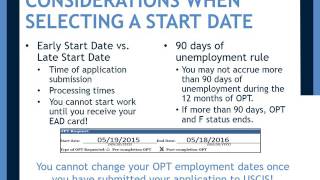 OPT Application Guide