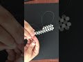 Técnica Tejido con perlas