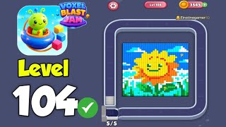 Voxel Blast Jam Level 104 hard level Solution