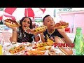 Pinks Hot Dogs with Darius (California Mukbang)