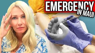 RUSHING To The EMERGENCY ROOM while on VACATION in MAUi | *Emotional*