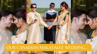 Nicholas & Shruthi | Malayalee Canadian wedding | മലയാളി കനേഡിയൻ കല്യാണം | Wedding in Canada