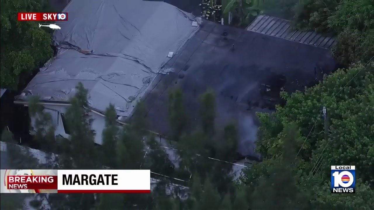 Authorities investigate after fire breaks out inside Margate home