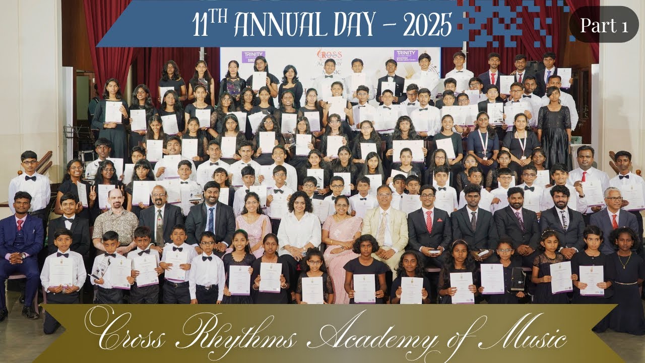 11th Annual Day - P1 / Cross Rhythms Academy of Music - YouTube