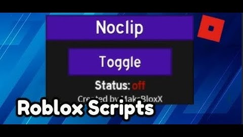 roblox noclip script