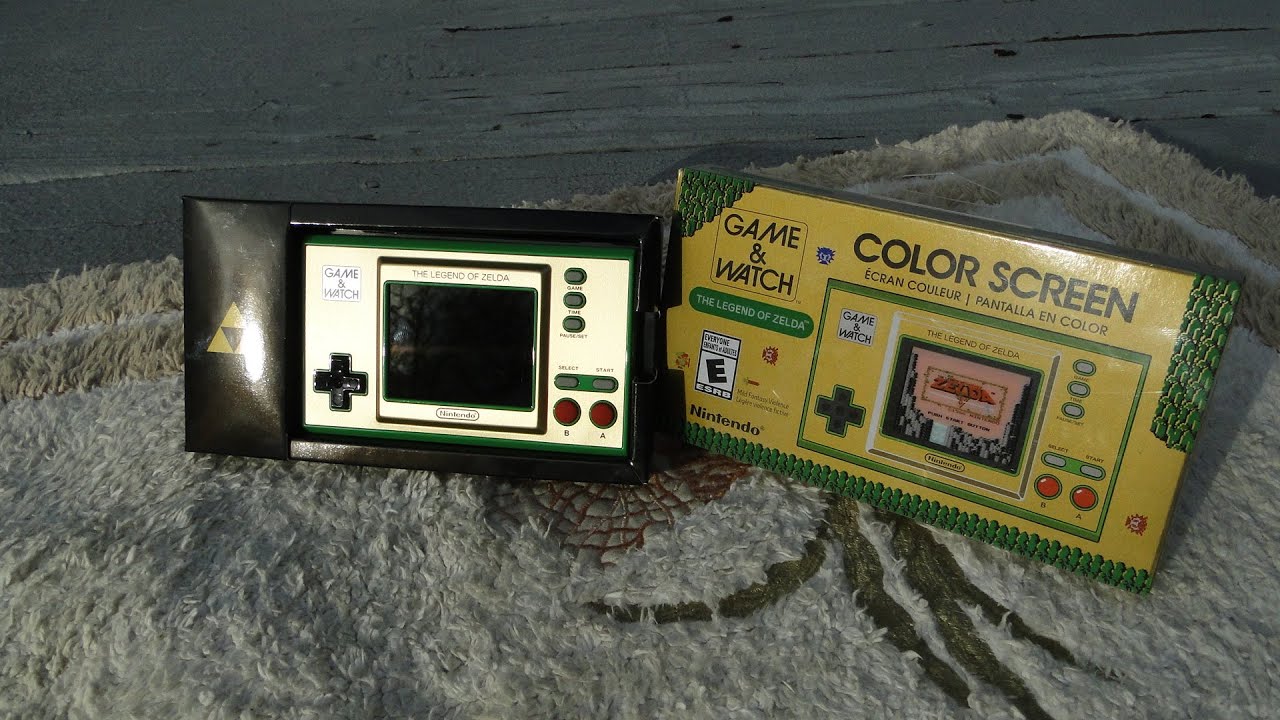 Legend of Zelda Game And Watch Unboxing! Nintendo News YouTube