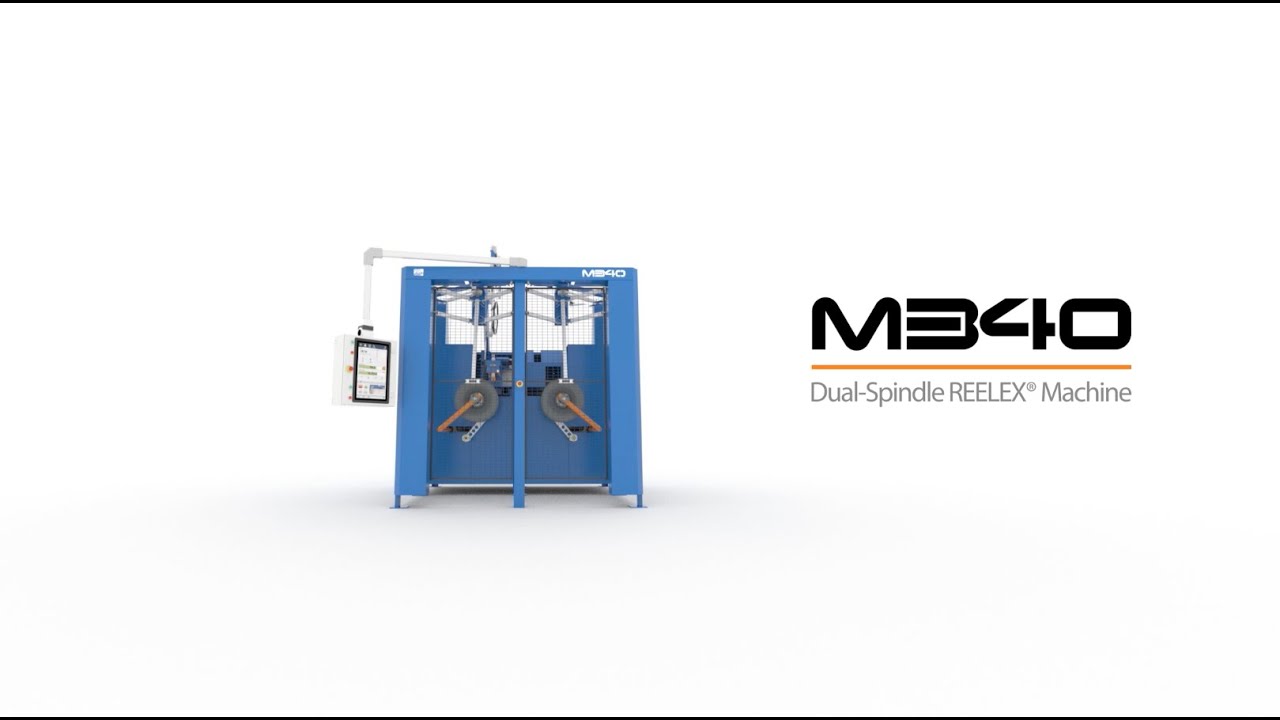 M340 Dual-Spindle REELEX Machine - YouTube