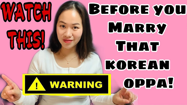 10 Hal yang Perlu Dipertimbangkan Sebelum Menikah dengan Orang Korea