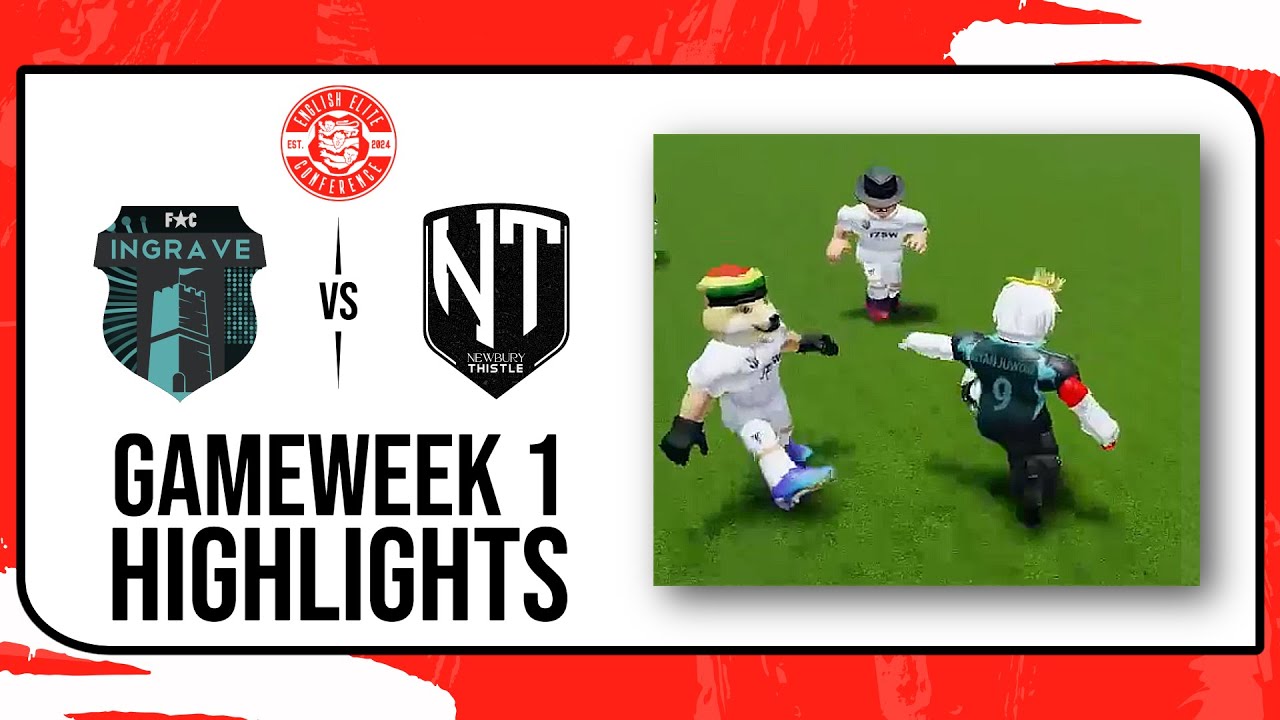 Ingrave F.C. против Newbury Thistle | RFL S1 - English Elite Conference [GW1]