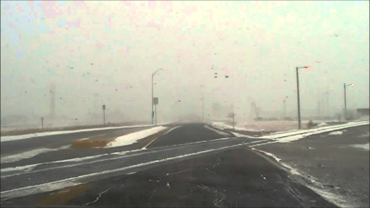 1815 Grand Forks ND Ground Blizzard Conditions YouTube