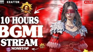 Bgmi gameplay 10 hours live #bgmi #bgmigame