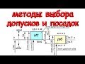 Методы назначение посадок