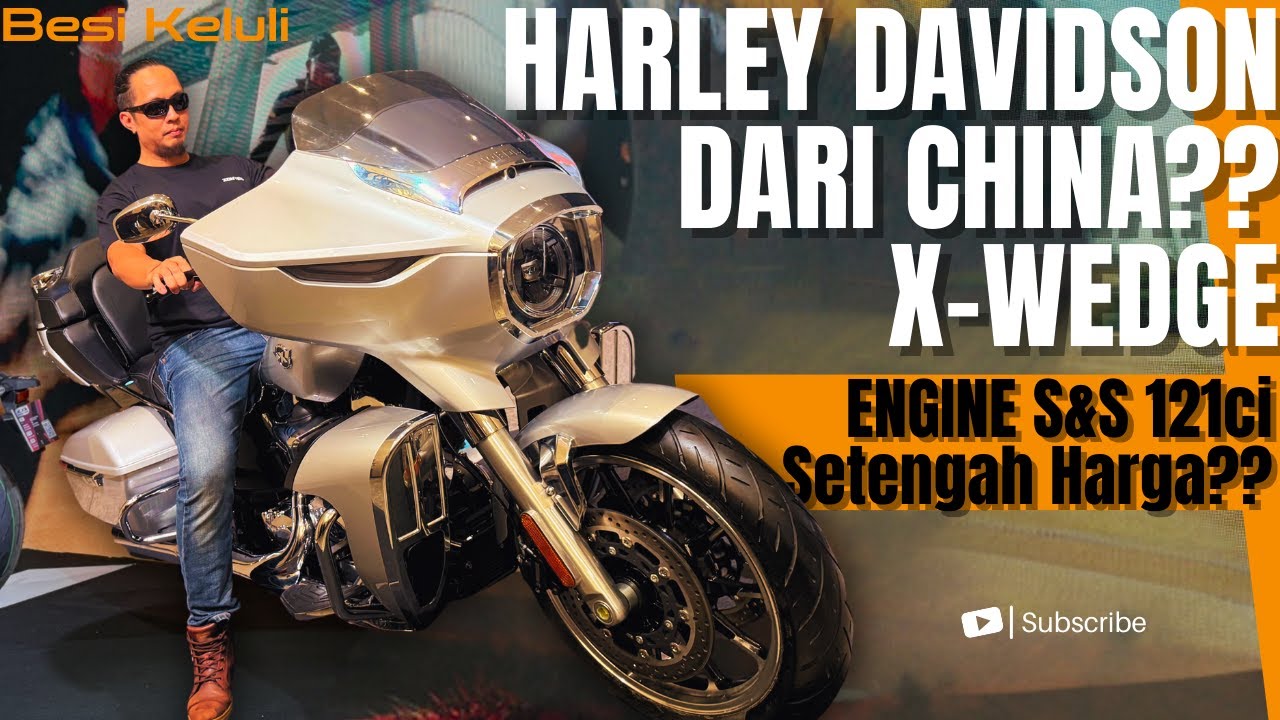 X-Wedge Bakal Mengugat Harley Davidson? Engine 121ci Dari S&S Level CVO! Kita Bincang Dalam Comment!