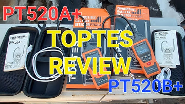 TOPTES  PT520A+ | PT520B+ TOOL REVIEW