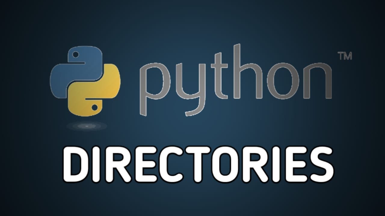 Directories - Python Programming - YouTube