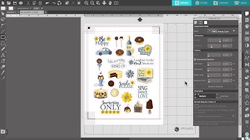 Silhouette Print and Cut - Registration Marks