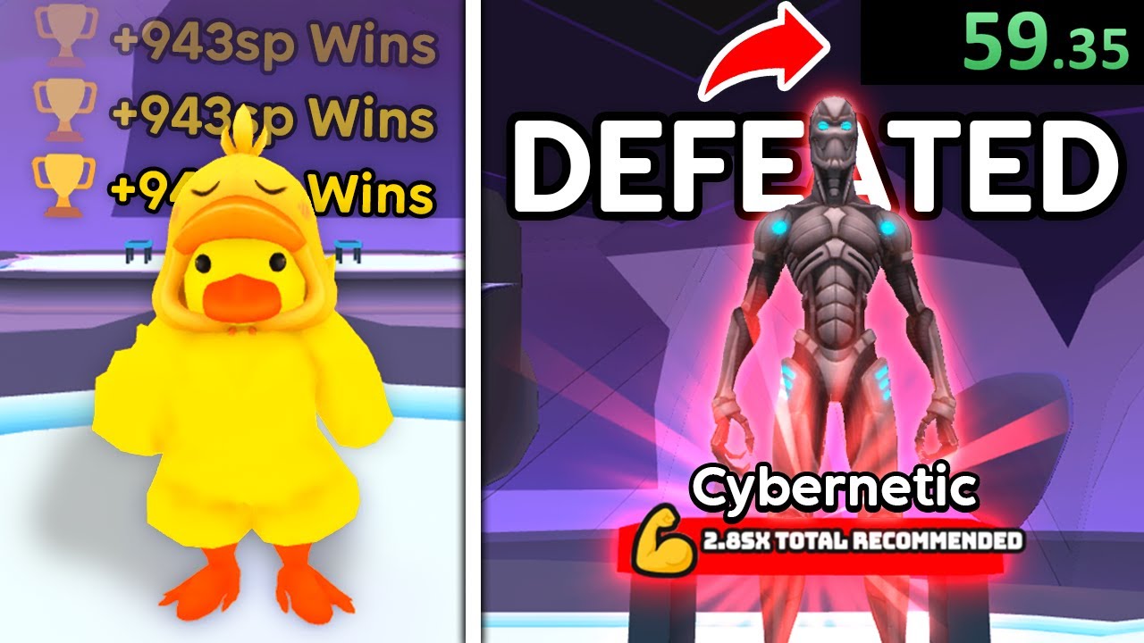 I Beat NEW Arm Wrestle Simulator World in 1 Minute