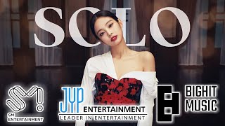 how would SM, JYP & Big Hit would do 'SOLO' teaser? ( @BLACKPINK   )