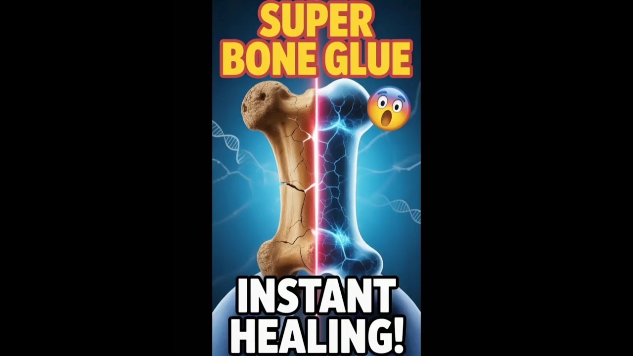 China's 3-Minute Bone Glue: A Game Changer in Medicine