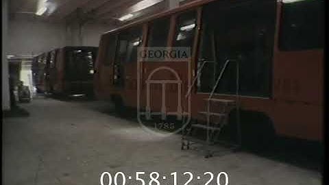 Construction Continues On The Train At Hartsfield Airport Midfield Terminal Part 1 | July 24, 1979