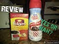 Nestle Coffee Mate Peppermint Mocha Creamer & Folgers Instant Coffee Packets REVIEW!