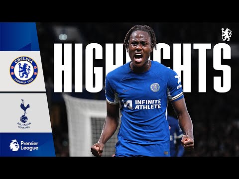 Chelsea 2-0 Tottenham | CHALOBAH & JACKSON headers sink Spurs! | HIGHLIGHTS | PL 23/24