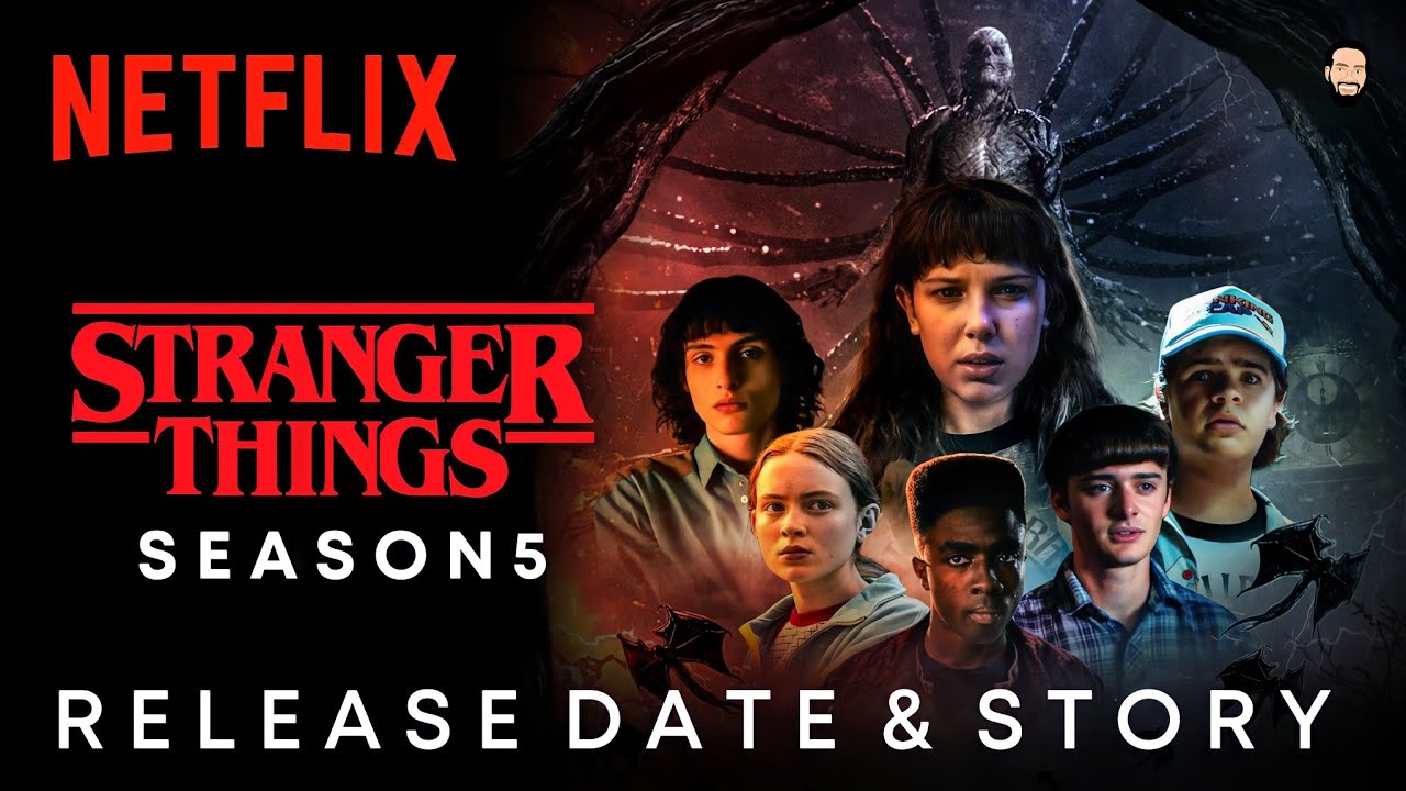 stranger things season 5 release date, poster, episodes, trailer, cast &  more, by ABBAS