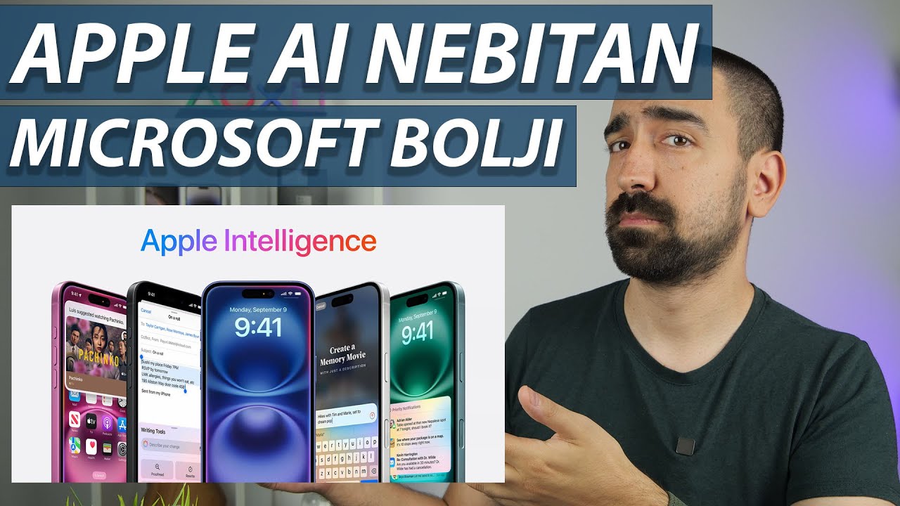 APPLE AI NEBITAN | MICROSOFT UZVRAĆA UDARAC