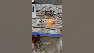 Ultrasonic sensor and LED light in arduino Mega 2560 | Arduino Project 2025