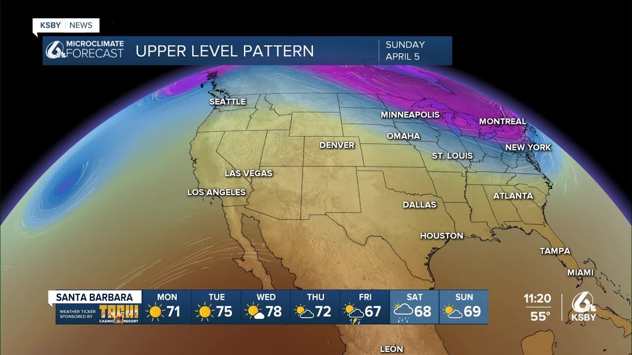 Cooling trend starts on Monday, with possible rain chances later in the ...