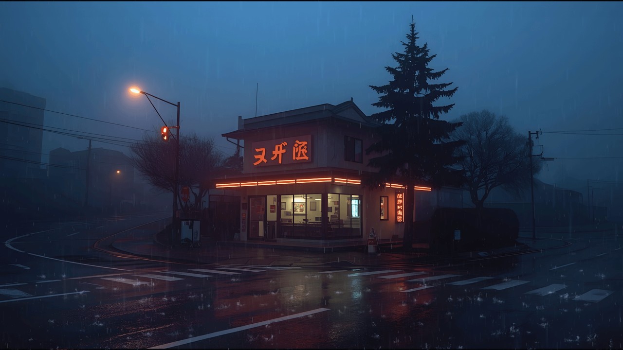 Tokyo Streets Lofi 🌙 Midnight Tokyo Lofi for Focus and study