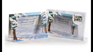 2018 Christmas Cards - Winter Forest Photo Card