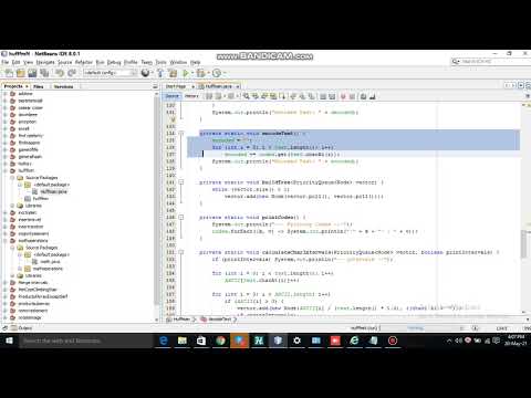 How to Create a Huffman Coding Using Java?