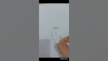 Hira name signature #shortvideo #Hira