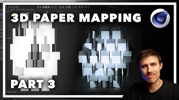 Kirigami Projection Mapping - Cinema 4D Tutorial | Part 3